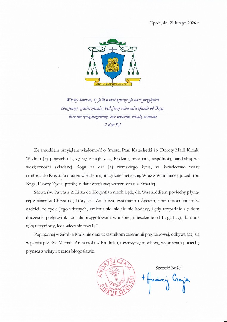 sp dorota maria krzak