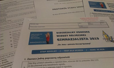 gimnazjalista szkolny 2018