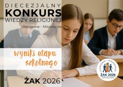 ZAK2026 etap zkolny wyniki
