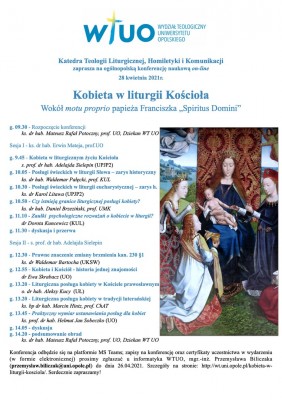 Kobieta w liturgii Koscioa