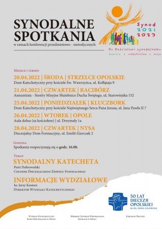 Konferencja synod 2 semestr 2022
