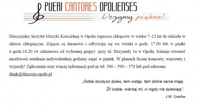 chor chlopiecy