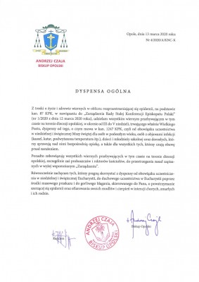 dyspensa k wirus 2020
