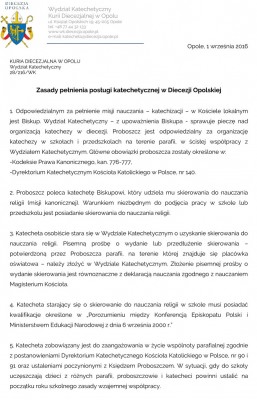 zasady pelnienia poslugi czerwiec 2019 zdjecie
